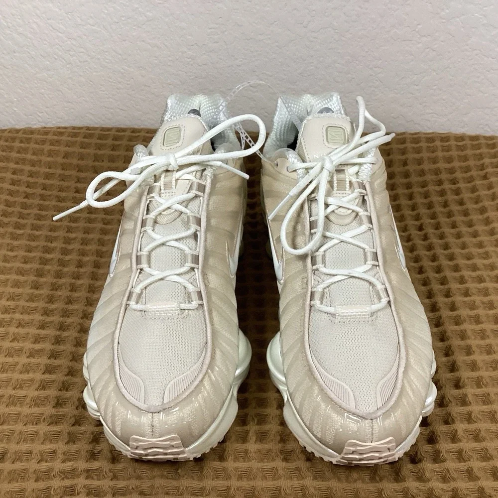 NEW Nike Shox TL Pearl White Womens Sz 9.5 Y2k Style Sneakers IH5075-219